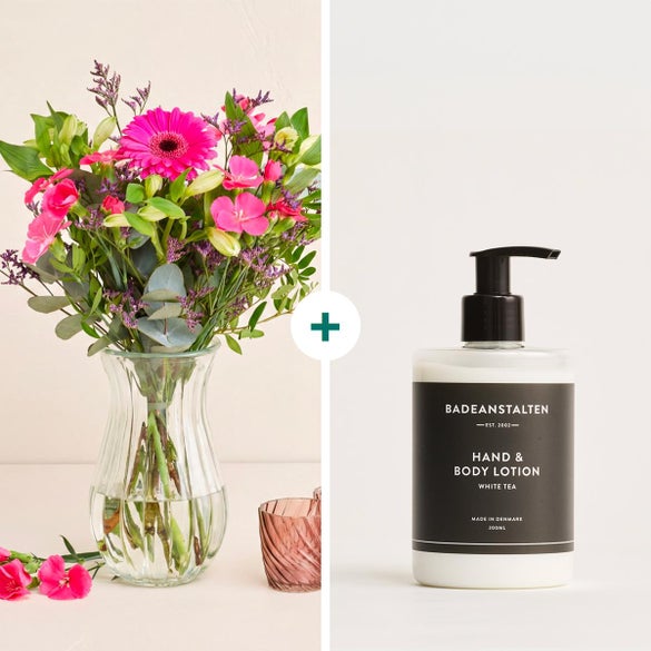 Den lille hilsen med hand & body lotion